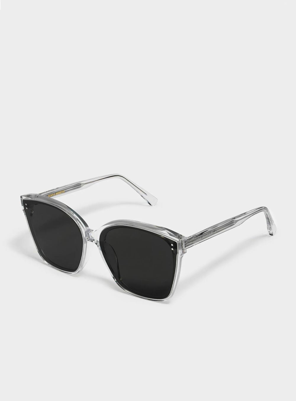 Monture wayfarer noire brillante